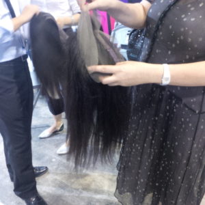 Ежегодная выставка волос в Шанхае.