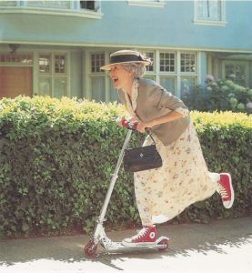 a-baa-grandma-drive-scooter